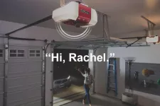 As Rachel is entering your garage door, you get notified and you can say "Hi, Rachel." and give her instructions if she is your housekeeper or say you love her if she's your mom.